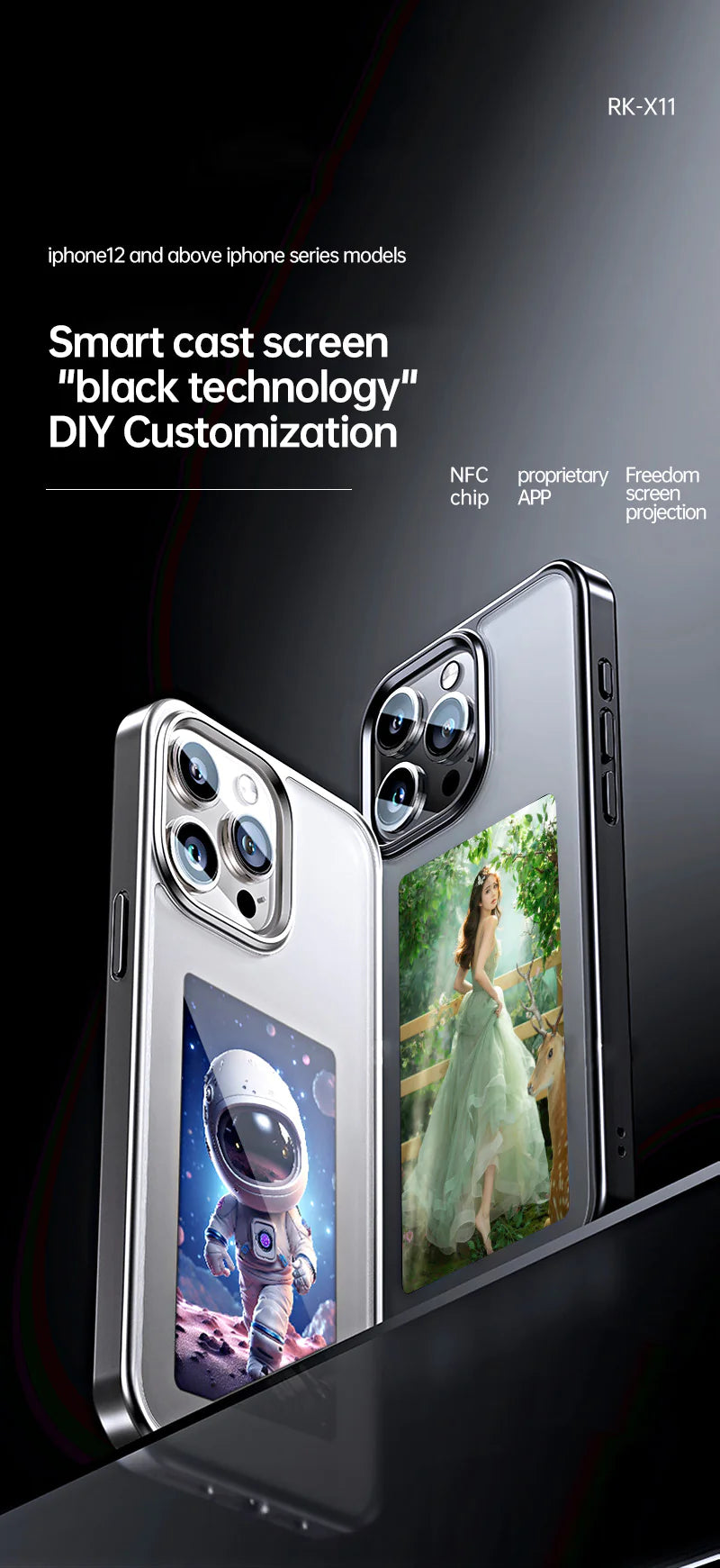 E-Ink Screen Phone Case