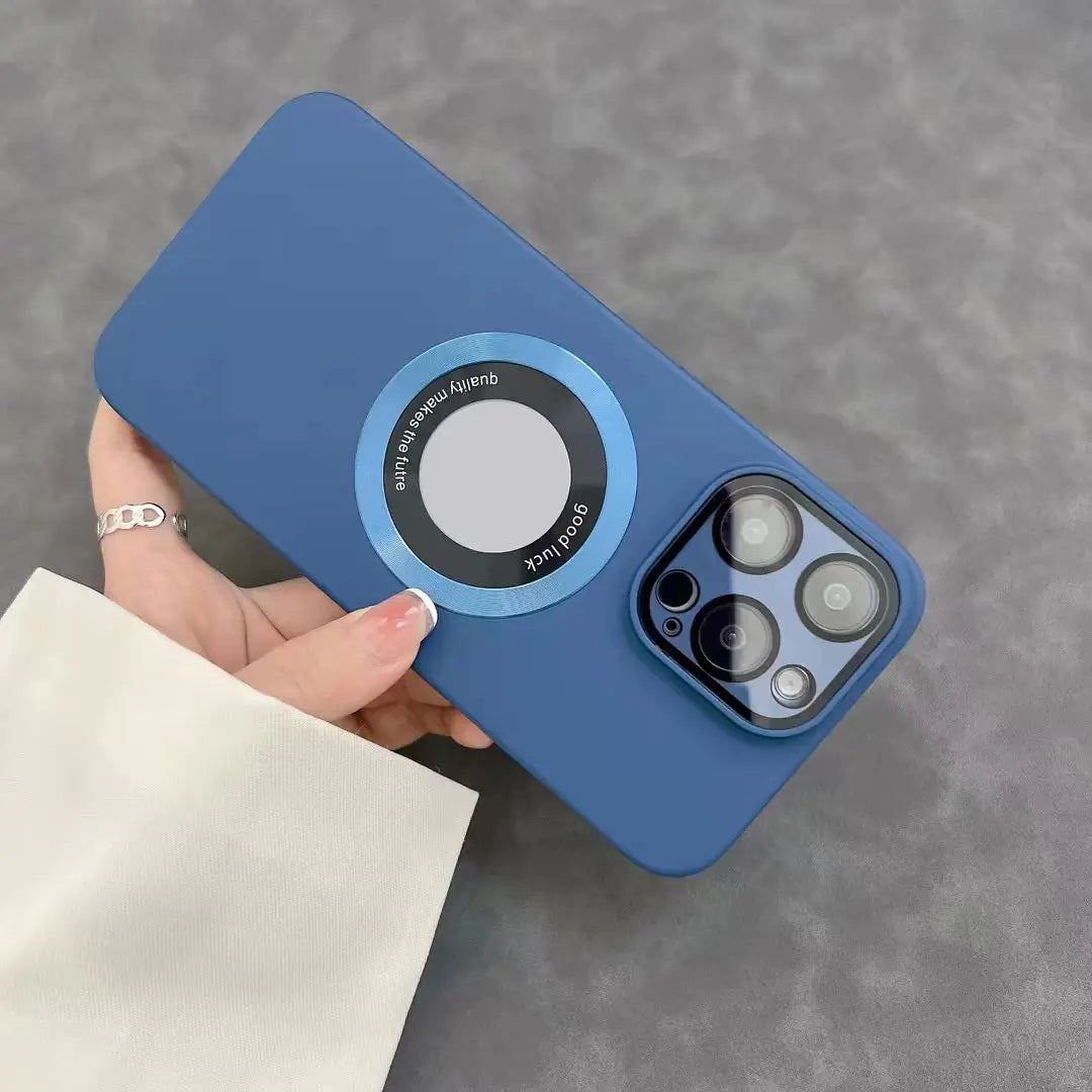 Matte Magnetic Phone Case for iPhone 15 Pro Max